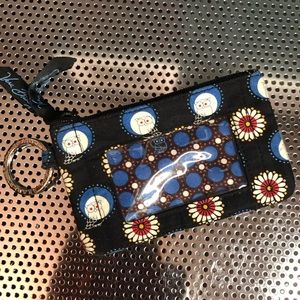 Vera Bradley Zip ID Wallet Case In Night Owl